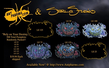 Serlo Studios and Ant Pharms Ween Pin for Roses Are Free.  Also a favorite Phish cover song!